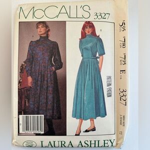 Mccall’s Laura Ashley sewing pattern